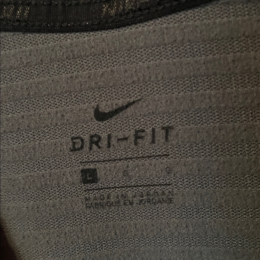 Nike Dri-Fit Women’s Gray Quarter-Zip Pullover - Picture 8 of 8